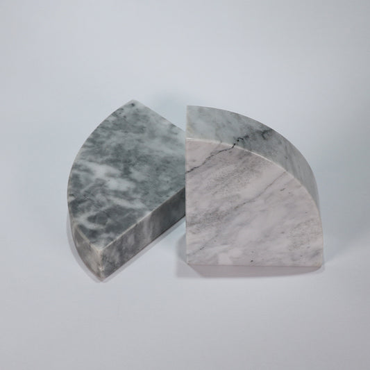Geometric Marble Bookstand
